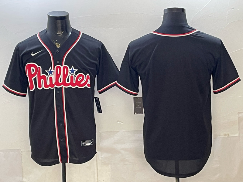Men 2026 Philadelphia Phillies blank black Game Nike MLB Jersey 0621004